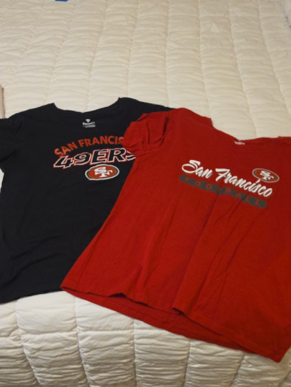 Fanatics San Francisco 49ers Red and Black Kids' Graphic Tees